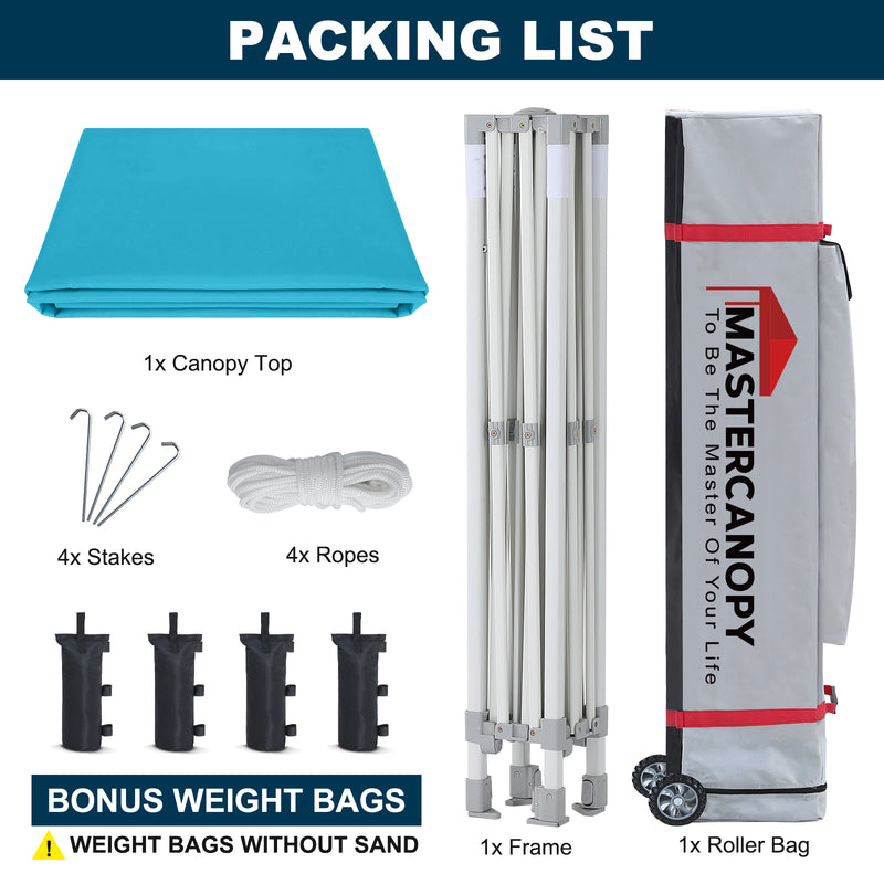 Load image into Gallery viewer, Mastercanopy Lite-30 Commercial Canopy Tent Instant Shelter - 10x10, 10x15, 10x20
