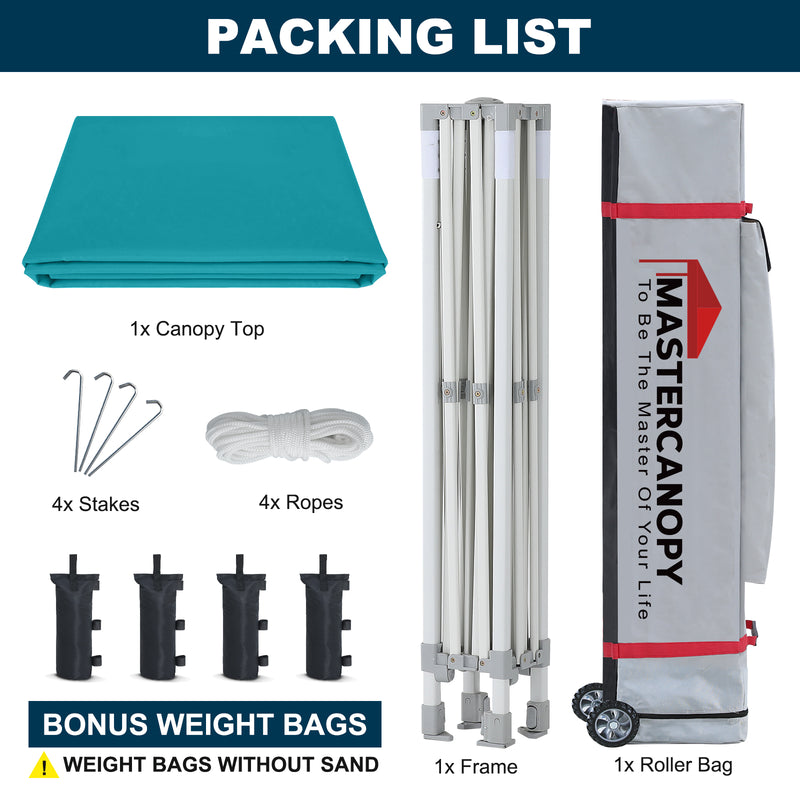 Load image into Gallery viewer, Mastercanopy Lite-30 Commercial Canopy Tent Instant Shelter - 10x10, 10x15, 10x20