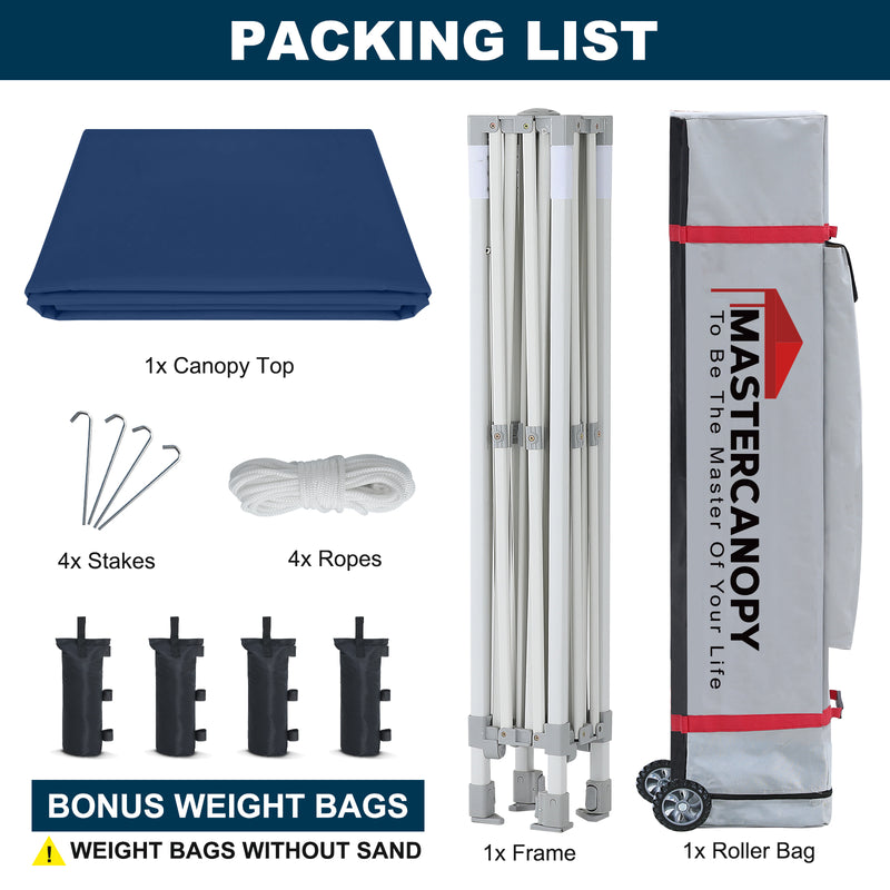 Load image into Gallery viewer, Mastercanopy Lite-30 Commercial Canopy Tent Instant Shelter - 10x10, 10x15, 10x20