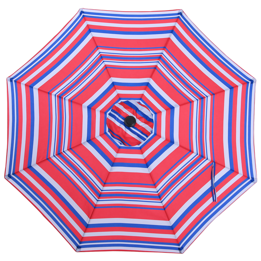 Patio Umbrella Replacement Canopy for 8 Ribs-CA