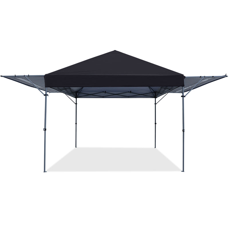 Load image into Gallery viewer, Leisure Sports Pop‑up Gazebo Canopy Tent with Double Adjustable Awnings 10x17