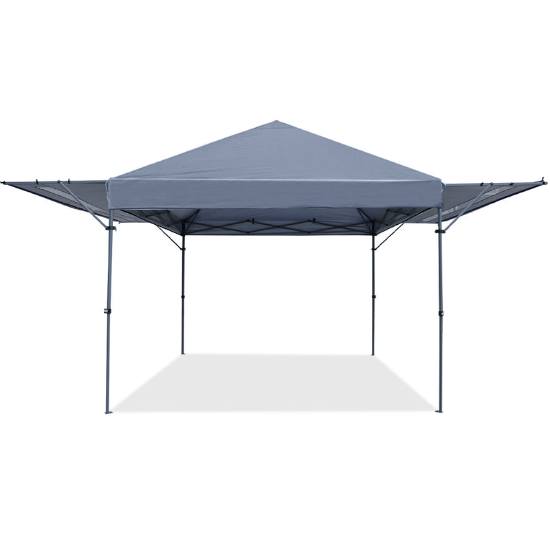 Load image into Gallery viewer, Leisure Sports Pop‑up Gazebo Canopy Tent with Double Adjustable Awnings 10x17
