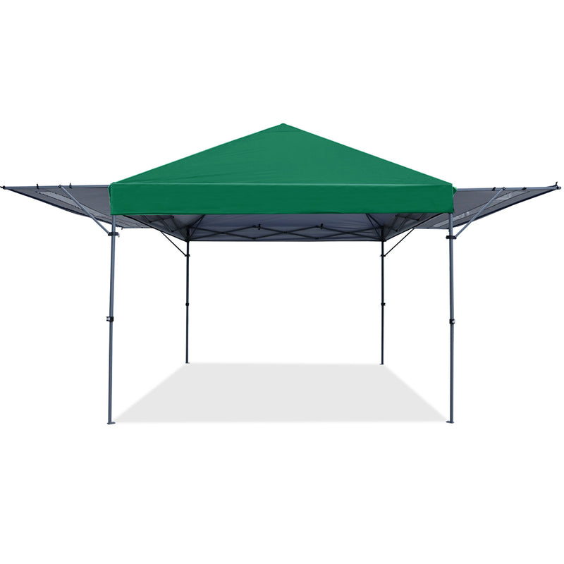 Load image into Gallery viewer, Leisure Sports Pop‑up Gazebo Canopy Tent with Double Adjustable Awnings 10x17