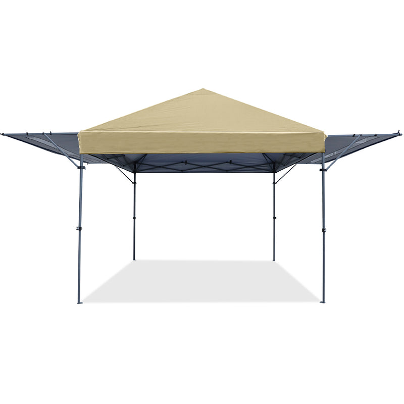 Load image into Gallery viewer, Leisure Sports Pop‑up Gazebo Canopy Tent with Double Adjustable Awnings 10x17