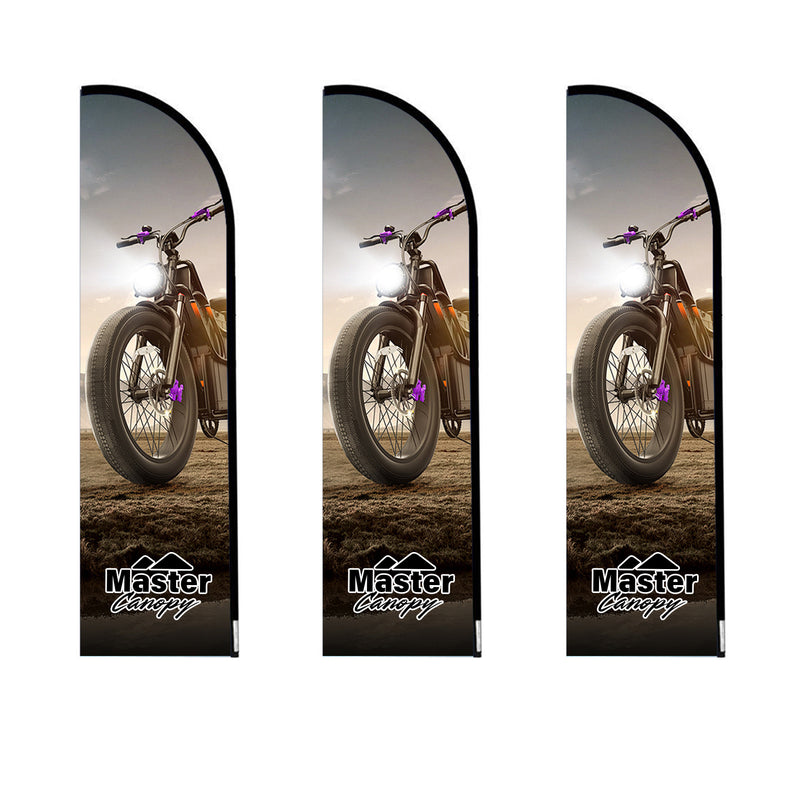 Load image into Gallery viewer, Custom Teardrop Feather Rectangle Blade Flag Panel Only 8 FT, 10 FT, 12 FT