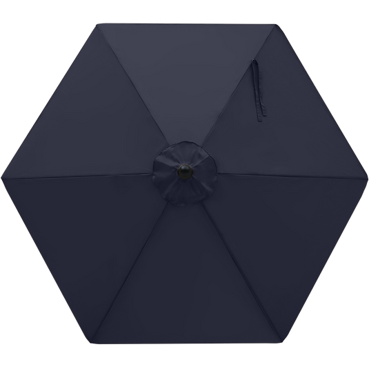 7.5FT Patio Umbrella Replacement Canopy for 6 Ribs