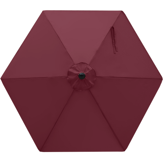 7.5FT Patio Umbrella Replacement Canopy for 6 Ribs