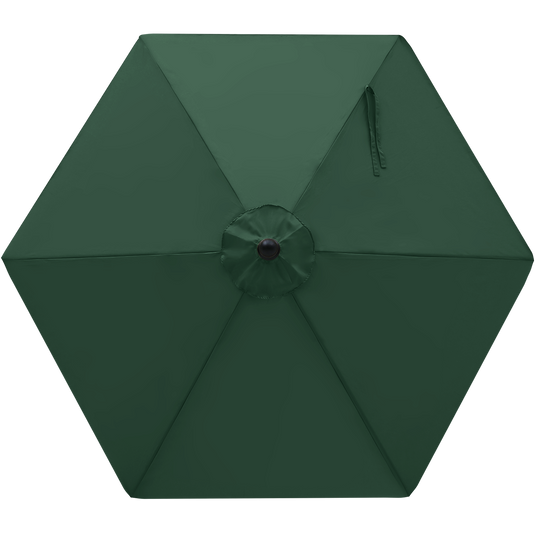 7.5FT Patio Umbrella Replacement Canopy for 6 Ribs