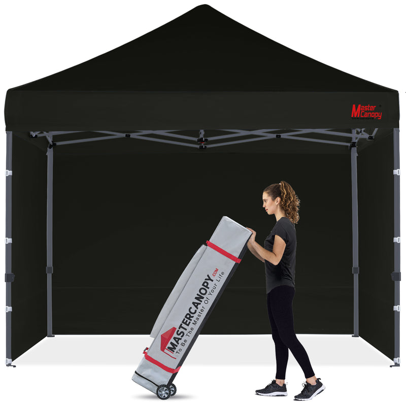 Load image into Gallery viewer, Leisure Sports Easy Pop‑up Canopy Tent with Sidewalls – 8x8, 10x10, 12x12