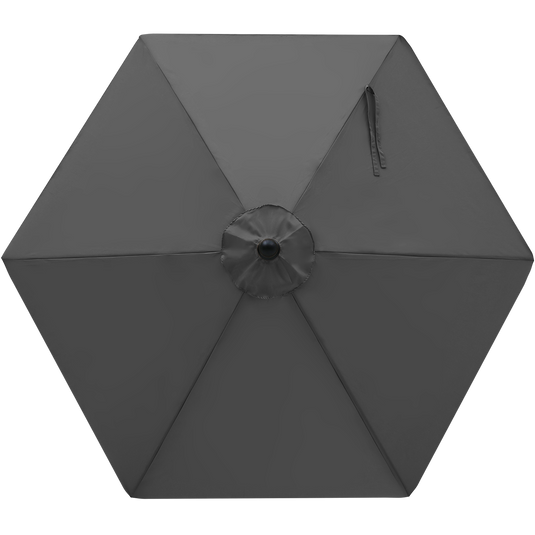 7.5FT Patio Umbrella Replacement Canopy for 6 Ribs