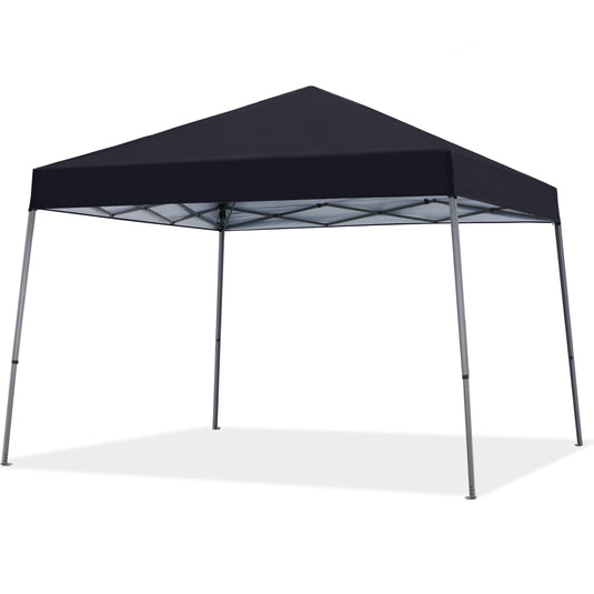 Leisure Sports Portable Pop‑up Canopy Tent with Large Base – 8x8, 10x10, 12x12