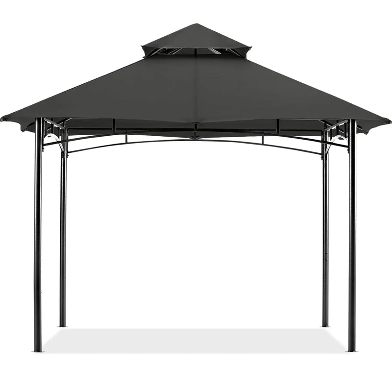 Load image into Gallery viewer, 10x12/11x11 Outdoor Garden Patio Gazebo with Stable Steel Farme-CA