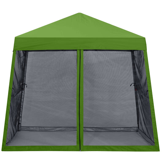 Leisure Sports Stable Pop‑up Canopy Tent with Mosquito Netting – 8x8, 10x10, 11x11