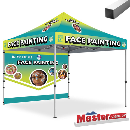 Commercial Series Custom Canopy Tent 10x10 Deluxe Easy Pop‑up Personalized