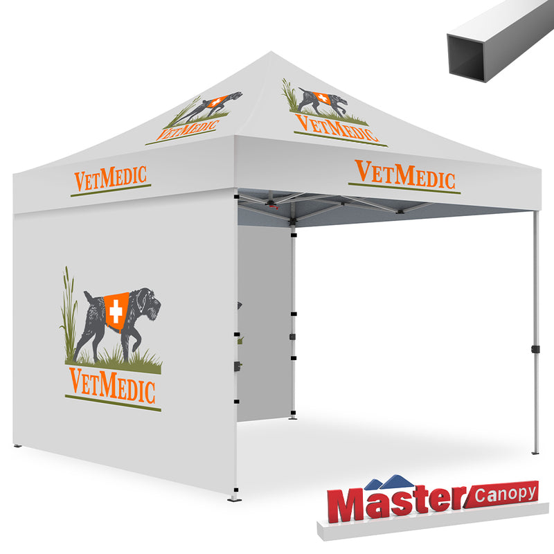 Load image into Gallery viewer, Commercial Series Custom Canopy Tent 10x10 Deluxe Easy Pop‑up Personalized