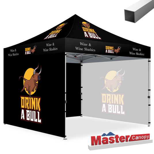 Commercial Series Custom Canopy Tent 10x10 Deluxe Easy Pop‑up Personalized