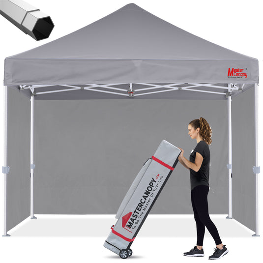 Premium+ Series Heavy Duty Instant Canopy with Sidewalls – 10x10, 10x15, 10x20