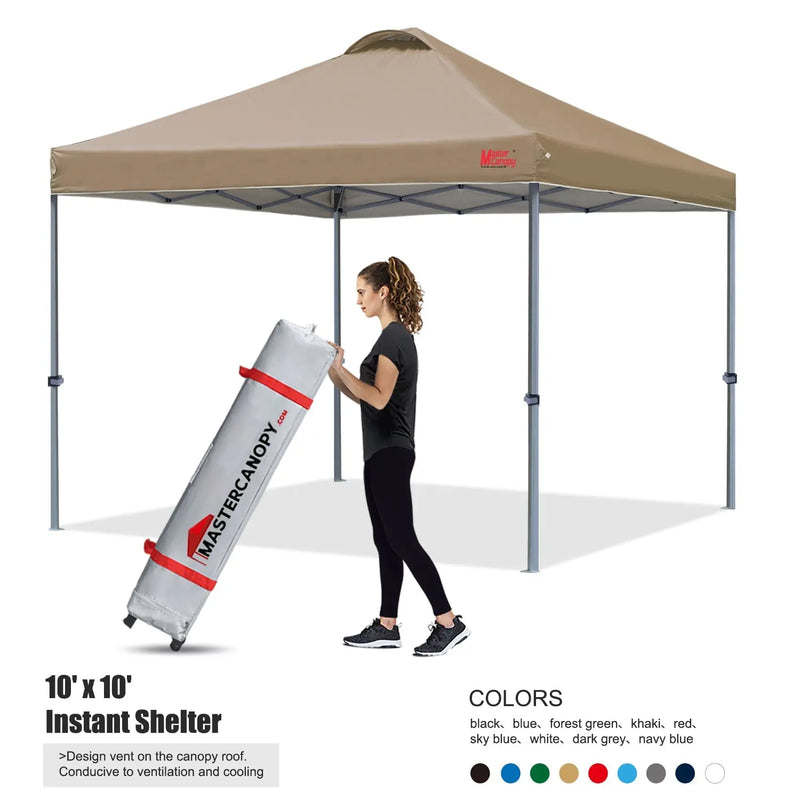 Load image into Gallery viewer, Leisure Sports Durable Ez Pop-up 8x8/10x10/ Canopy Tent With Vented Top-CA