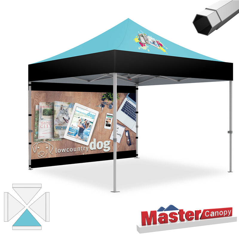 Load image into Gallery viewer, Premium+ Series Custom Canopy Tent 10x10 Heavy Duty Pop‑up Personalized