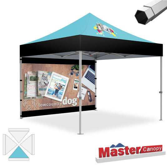 Premium+ Series Custom Canopy Tent 10x10 Heavy Duty Pop‑up Personalized