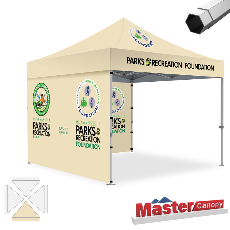 Load image into Gallery viewer, Premium+ Series Custom Canopy Tent 10x10 Heavy Duty Pop‑up Personalized
