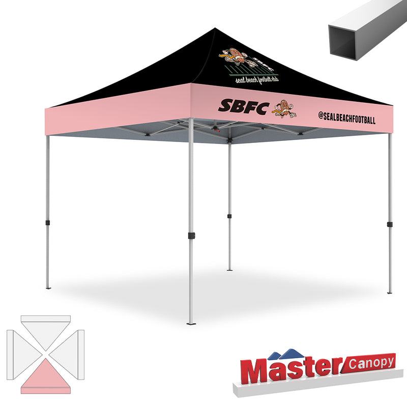 Load image into Gallery viewer, Commercial Series Custom Canopy Tent 10x10 Deluxe Easy Pop‑up Personalized