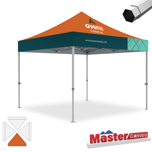 Premium+ Series Custom Canopy Tent 10x10 Heavy Duty Pop‑up Personalized