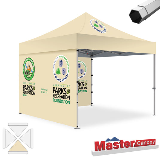 Premium+ Series Custom Canopy Tent 10x10 Heavy Duty Pop‑up Personalized