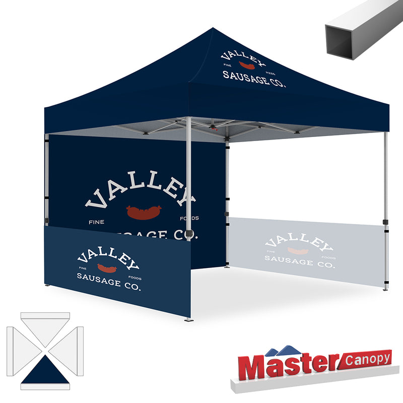 Load image into Gallery viewer, Commercial Series Custom Canopy Tent 10x10 Deluxe Easy Pop‑up Personalized