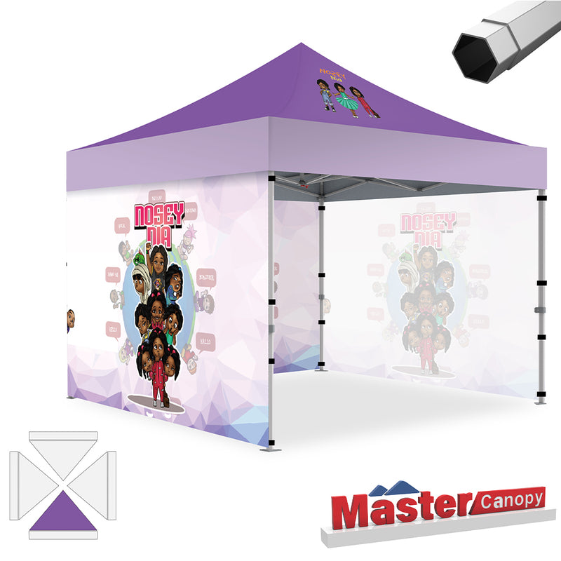 Load image into Gallery viewer, Premium+ Series Custom Canopy Tent 10x10 Heavy Duty Pop‑up Personalized
