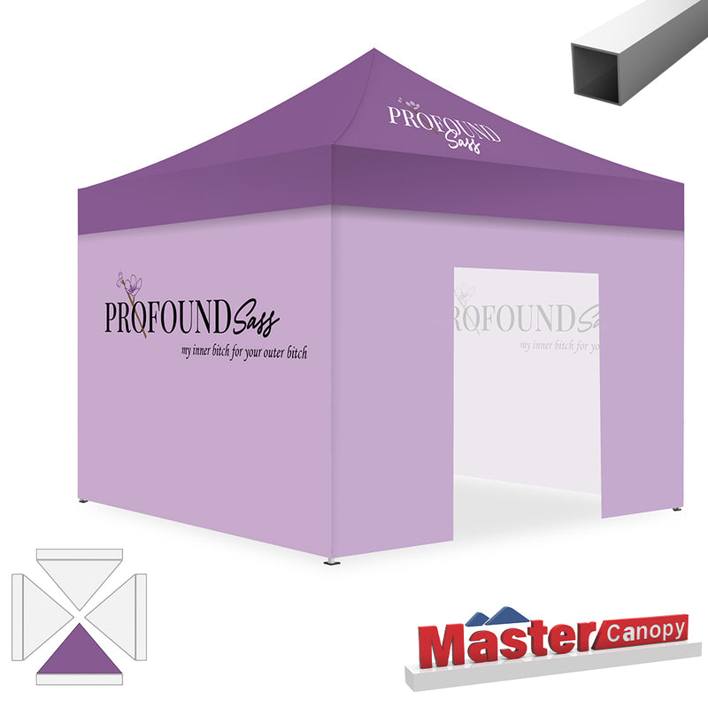 Load image into Gallery viewer, Commercial Series Custom Canopy Tent 10x10 Deluxe Easy Pop‑up Personalized