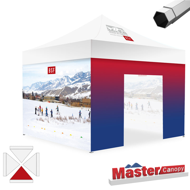 Load image into Gallery viewer, Premium+ Series Custom Canopy Tent 10x10 Heavy Duty Pop‑up Personalized