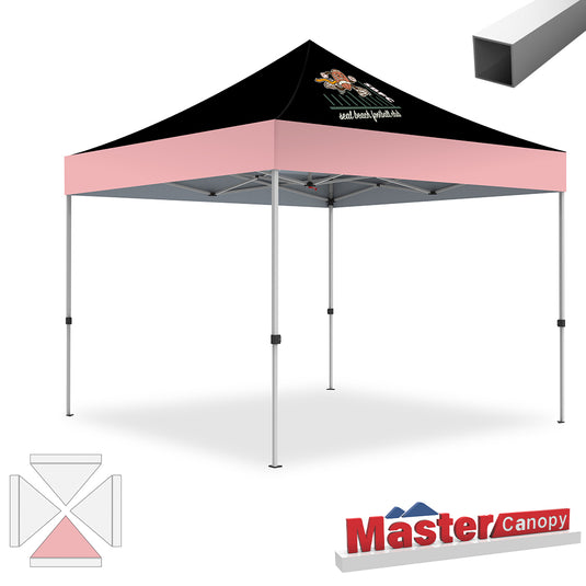 Commercial Series Custom Canopy Tent 10x10 Deluxe Easy Pop‑up Personalized