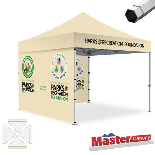Premium+ Series Custom Canopy Tent 10x10 Heavy Duty Pop‑up Personalized