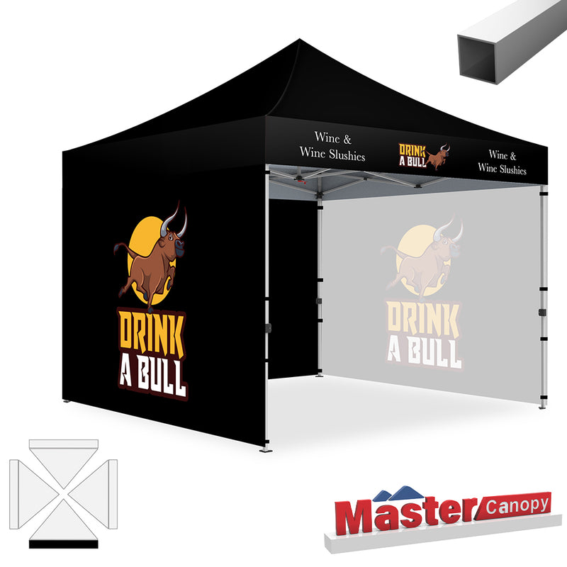 Load image into Gallery viewer, Commercial Series Custom Canopy Tent 10x10 Deluxe Easy Pop‑up Personalized