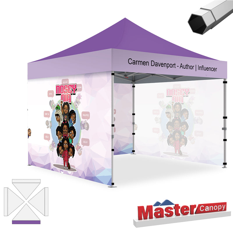 Load image into Gallery viewer, Premium+ Series Custom Canopy Tent 10x10 Heavy Duty Pop‑up Personalized