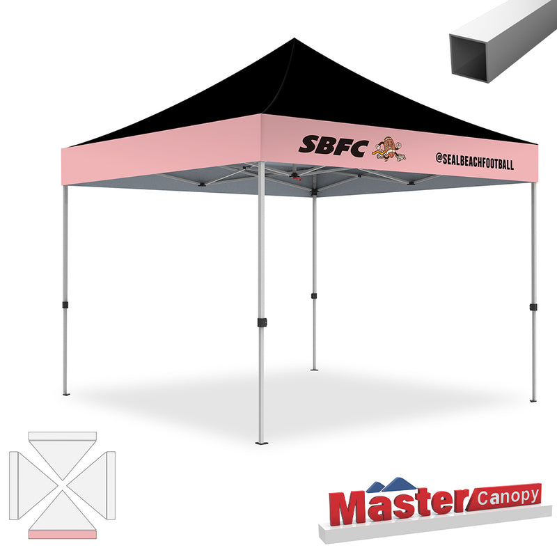 Load image into Gallery viewer, Commercial Series Custom Canopy Tent 10x10 Deluxe Easy Pop‑up Personalized