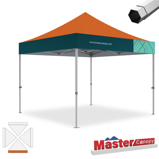 Premium+ Series Custom Canopy Tent 10x10 Heavy Duty Pop‑up Personalized