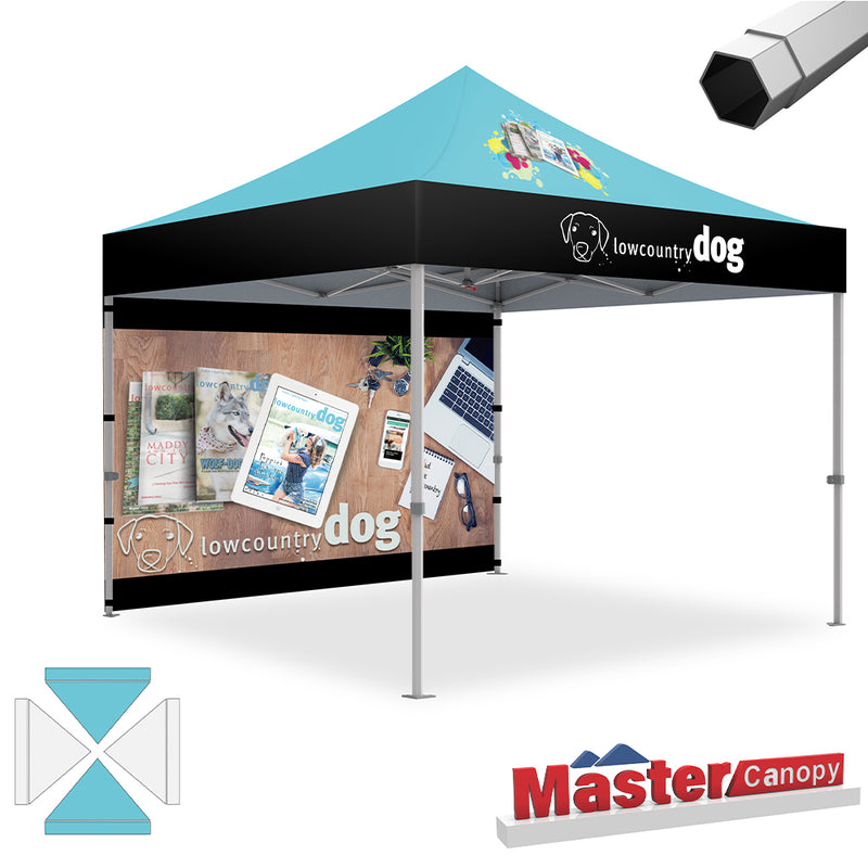 Load image into Gallery viewer, Premium+ Series Custom Canopy Tent 10x10 Heavy Duty Pop‑up Personalized