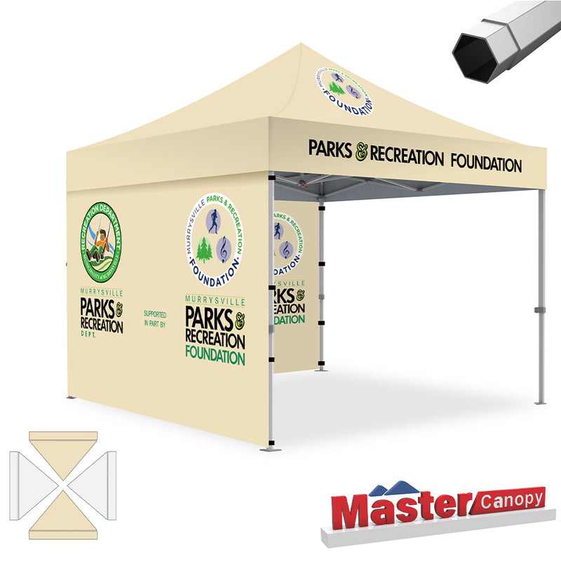 Load image into Gallery viewer, Premium+ Series Custom Canopy Tent 10x10 Heavy Duty Pop‑up Personalized