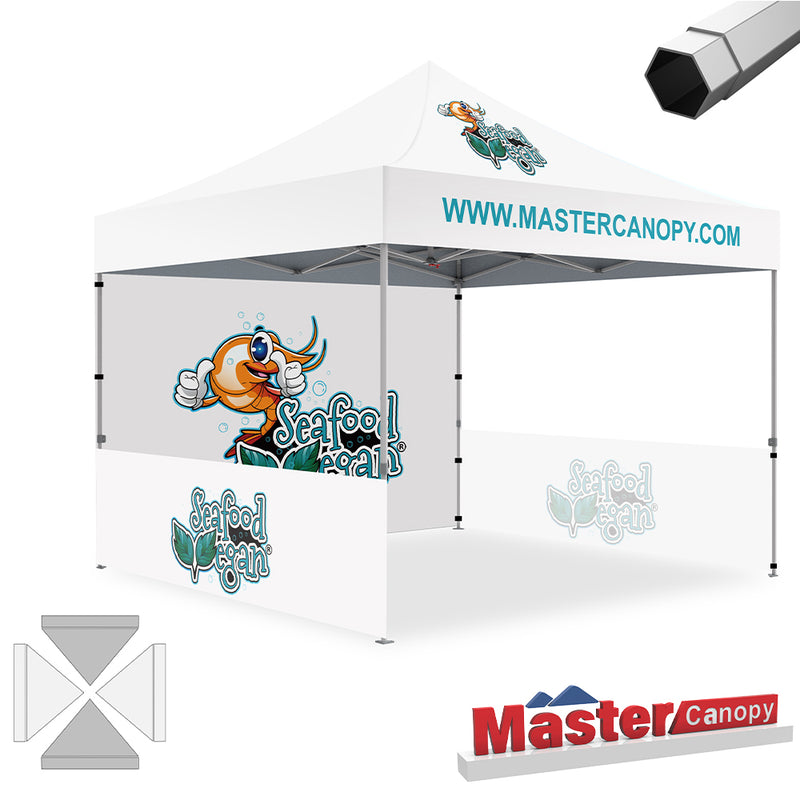Load image into Gallery viewer, Premium+ Series Custom Canopy Tent 10x10 Heavy Duty Pop‑up Personalized