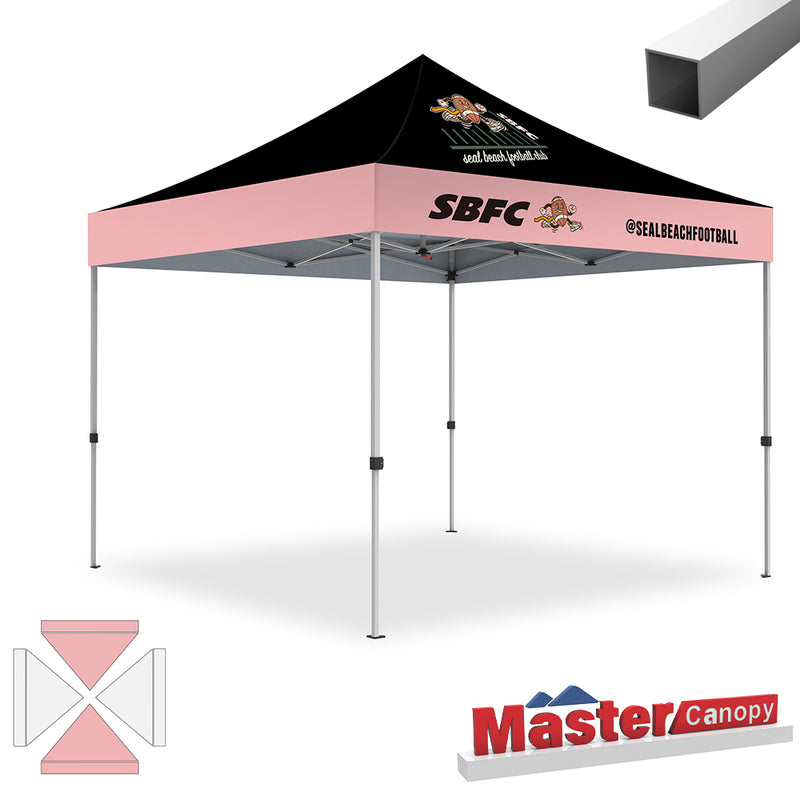 Load image into Gallery viewer, Commercial Series Custom Canopy Tent 10x10 Deluxe Easy Pop‑up Personalized