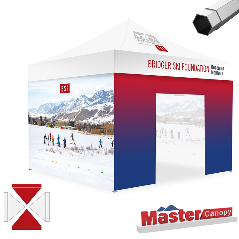 Load image into Gallery viewer, Premium+ Series Custom Canopy Tent 10x10 Heavy Duty Pop‑up Personalized