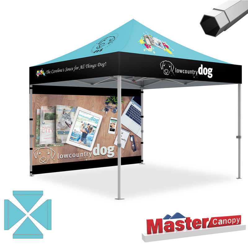 Load image into Gallery viewer, Premium+ Series Custom Canopy Tent 10x10 Heavy Duty Pop‑up Personalized