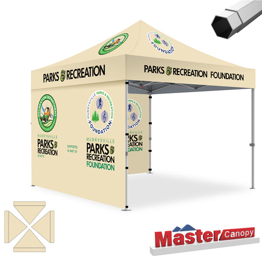 Premium+ Series Custom Canopy Tent 10x10 Heavy Duty Pop‑up Personalized