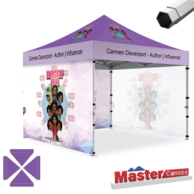 Load image into Gallery viewer, Premium+ Series Custom Canopy Tent 10x10 Heavy Duty Pop‑up Personalized