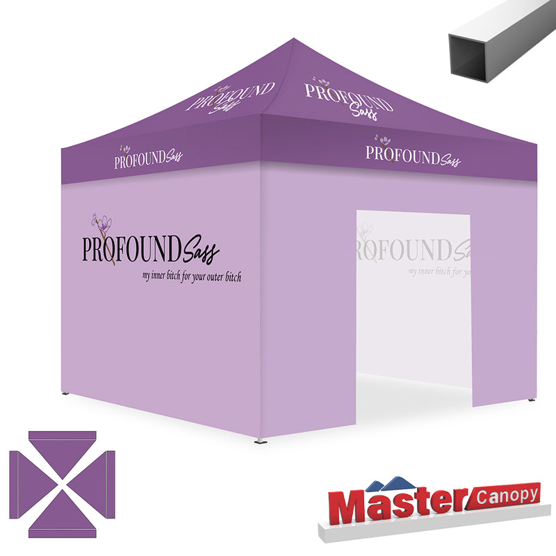 Load image into Gallery viewer, Commercial Series Custom Canopy Tent 10x10 Deluxe Easy Pop‑up Personalized