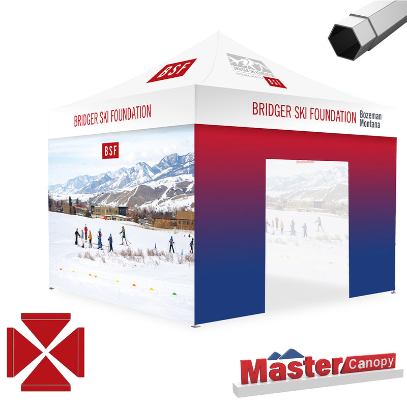 Load image into Gallery viewer, Premium+ Series Custom Canopy Tent 10x10 Heavy Duty Pop‑up Personalized