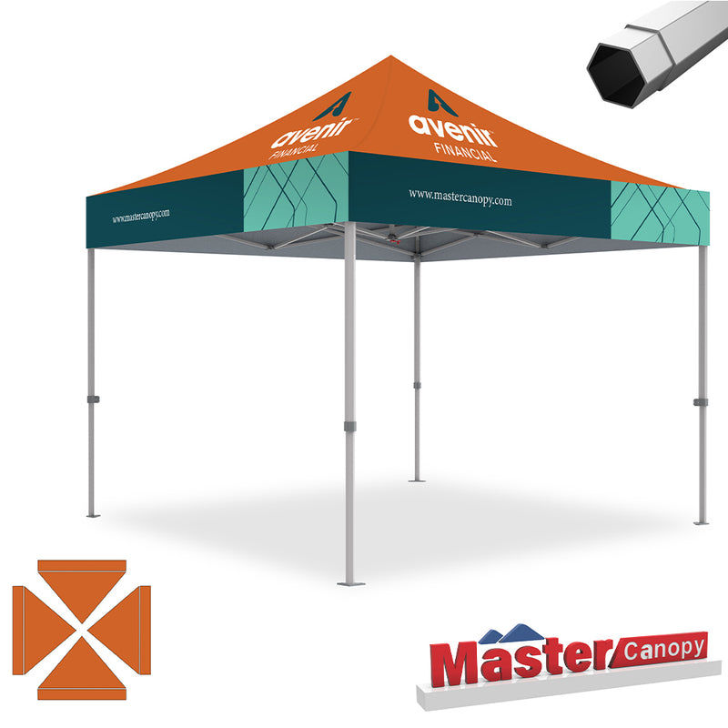 Load image into Gallery viewer, Premium+ Series Custom Canopy Tent 10x10 Heavy Duty Pop‑up Personalized