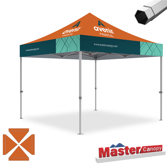 Premium+ Series Custom Canopy Tent 10x10 Heavy Duty Pop‑up Personalized